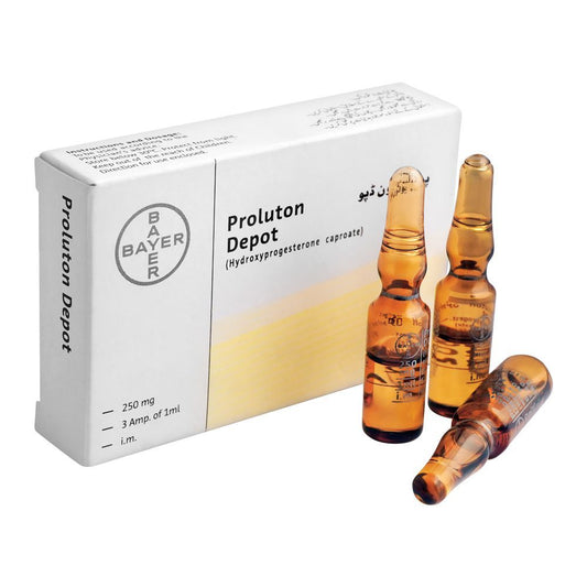 PROLUTON (Hydroxyprogesterone caproate)