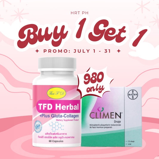 Z Buy 1 Get 1 Free TFD Herbal Estrogen and Climen