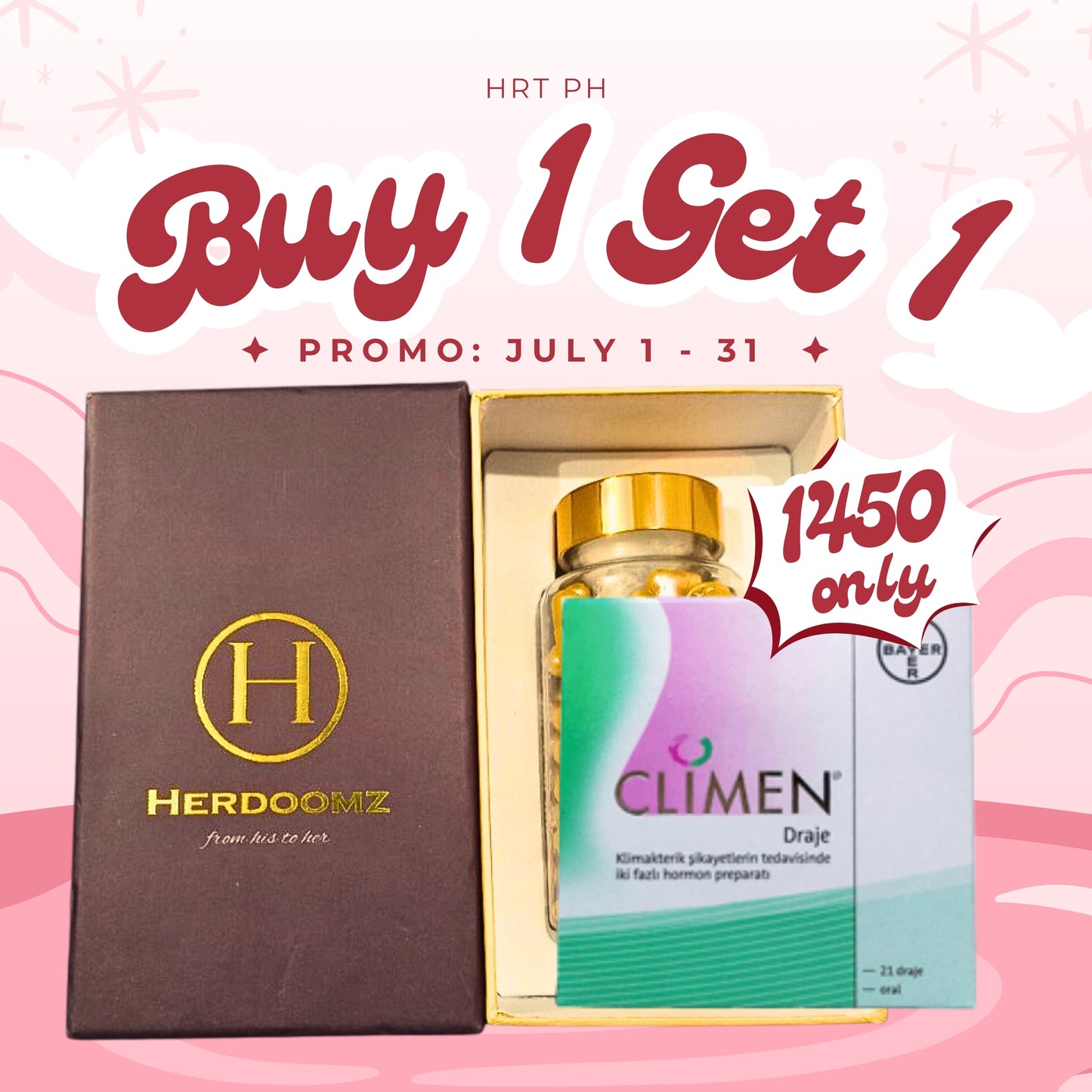 Z Buy 1 Get 1 Free Herdoomz and Climen