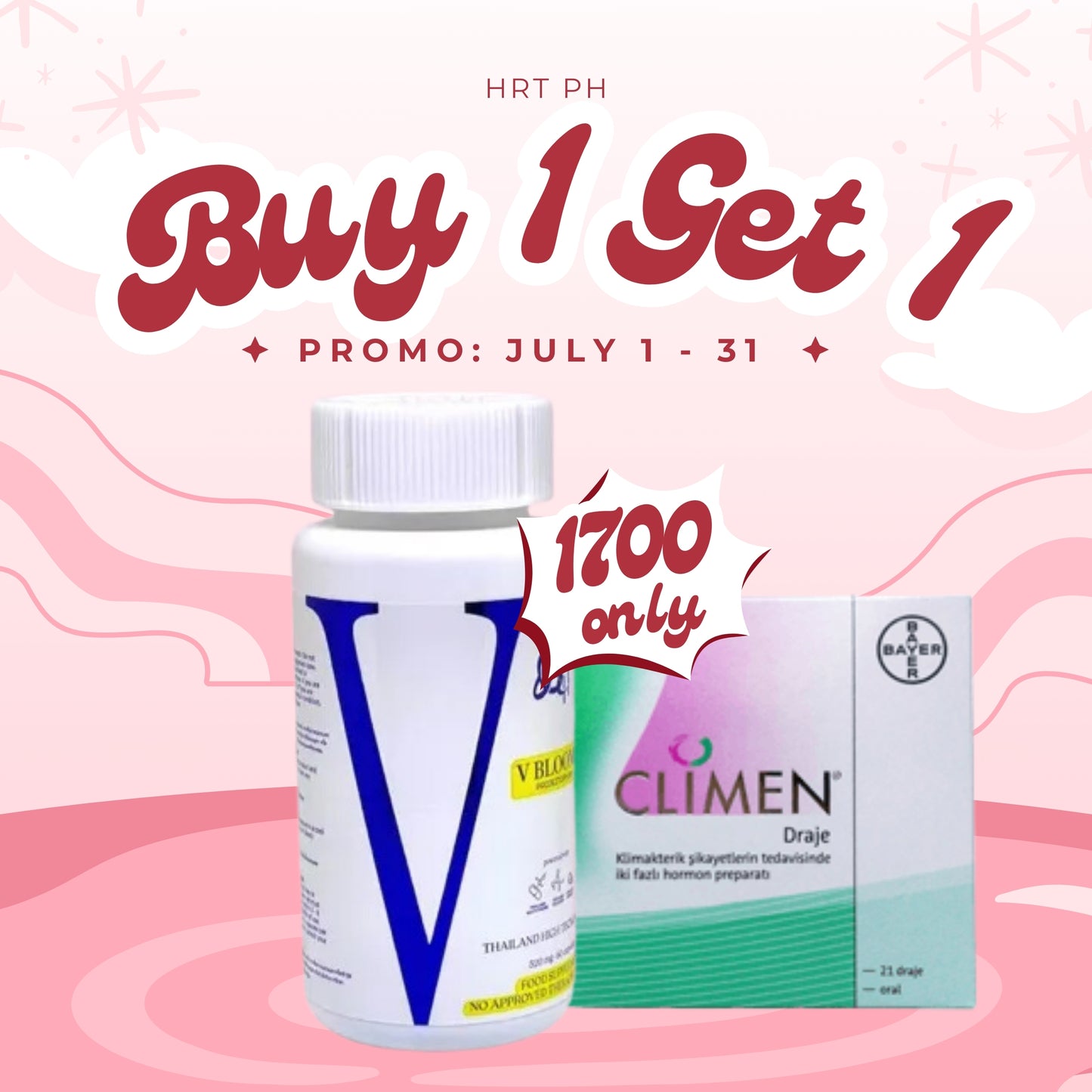 Z Buy 1 Get 1 Free Vbloomz and Climen