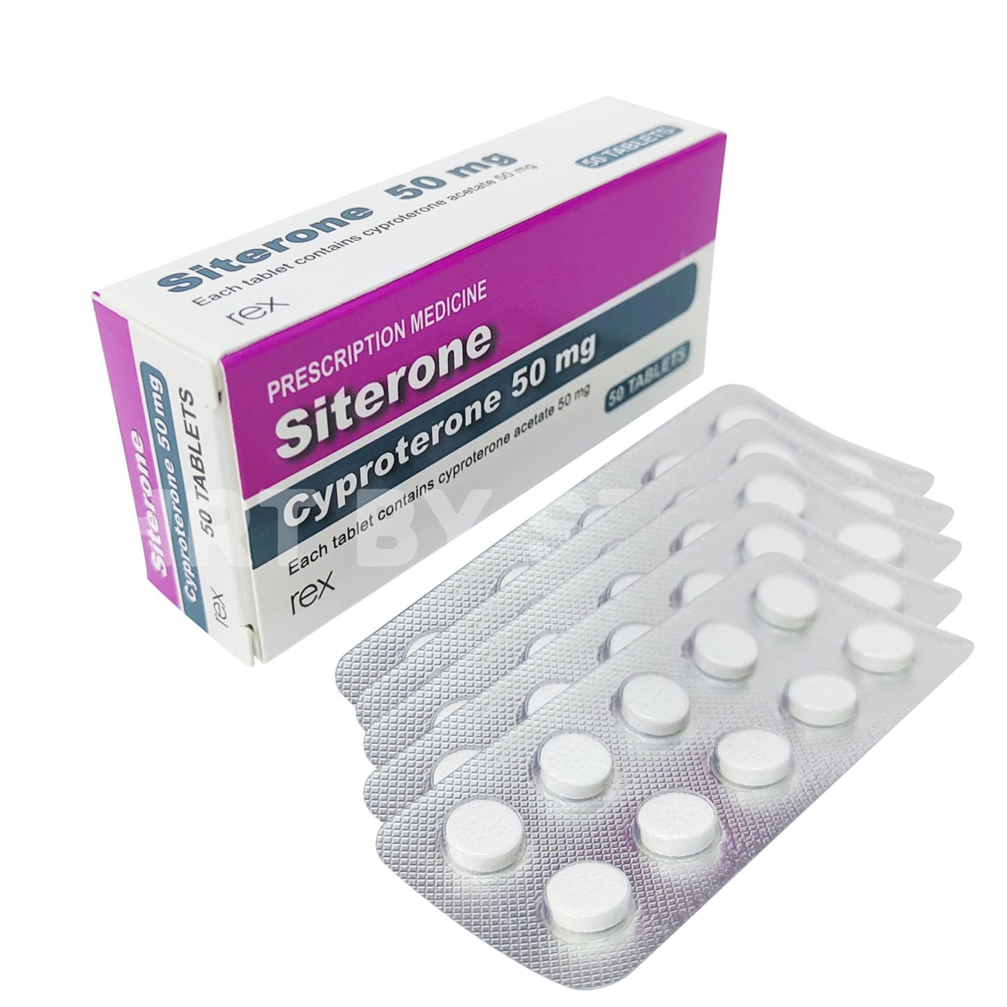 SITERONE 50MG (Cyproterone Acetate)